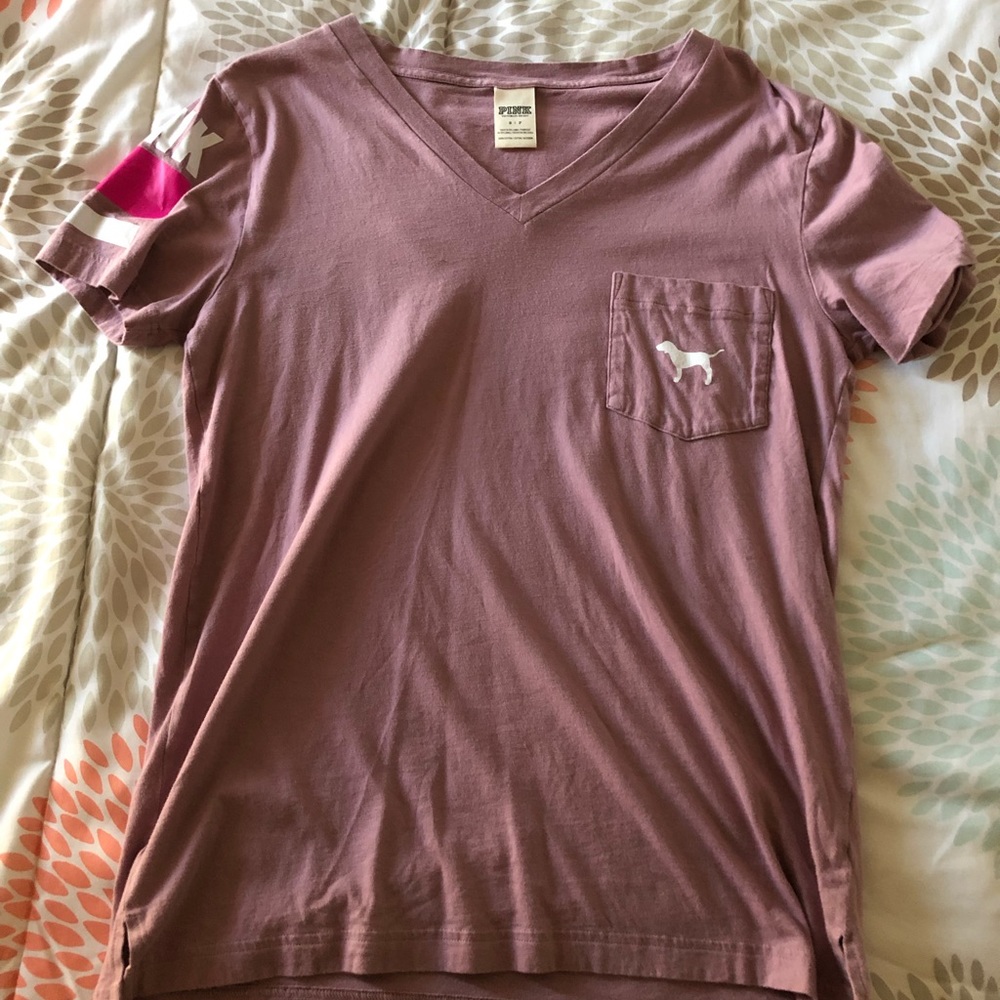 PINK purple T-shirt